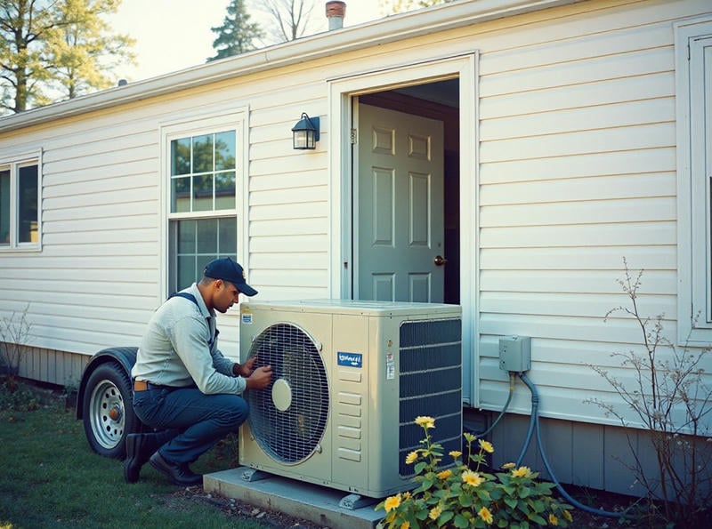 Installation Process: Connecting a WiFi Thermostat to a Mobile Home HVAC System