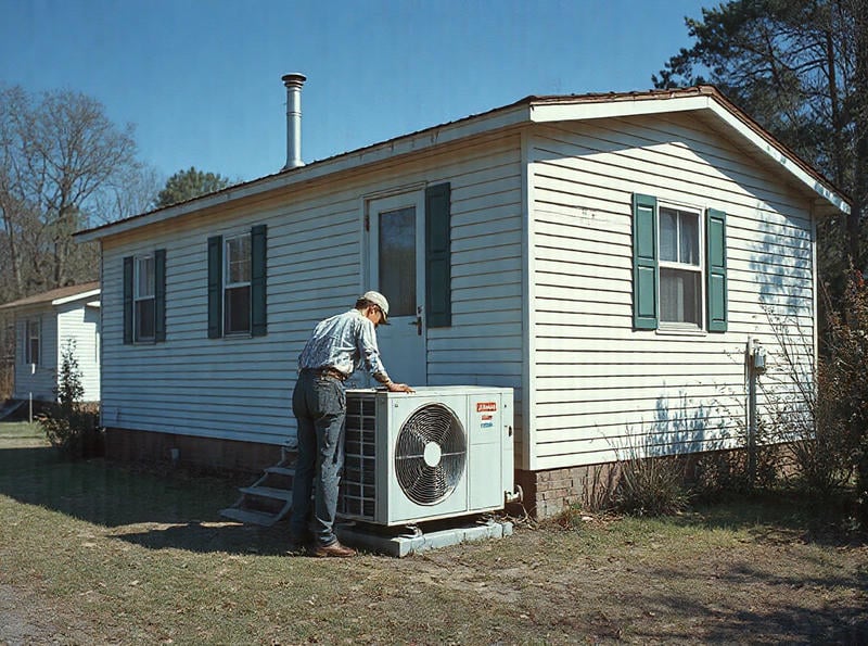 Using Wi-Fi thermostats to manage mobile home temperatures