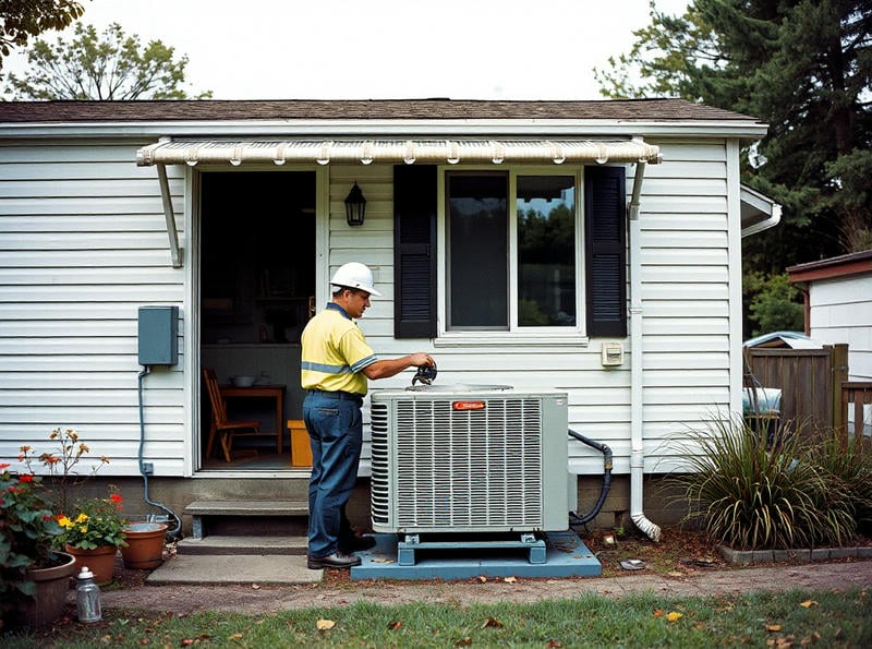 Installation Process: Connecting a WiFi Thermostat to a Mobile Home HVAC System