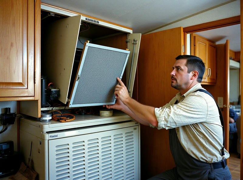 Retrofitting HVAC systems in older mobile homes for compliance